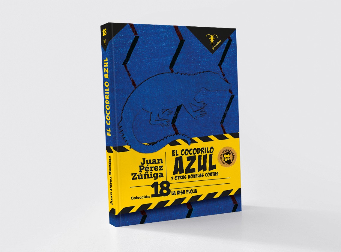 Portada - El cocodrilo azul 